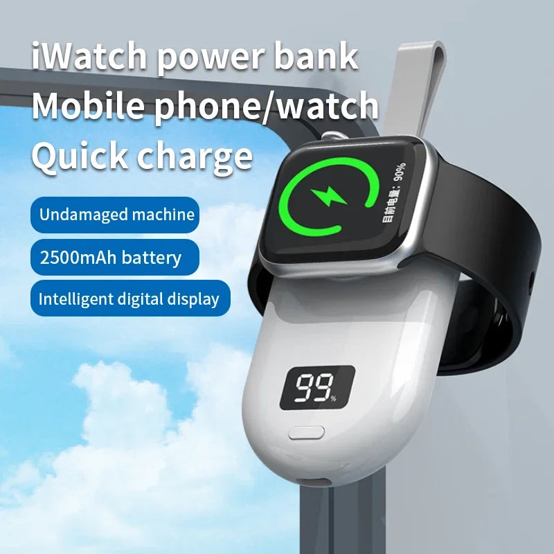 Pocket-Size Wireless Charger Power Bank