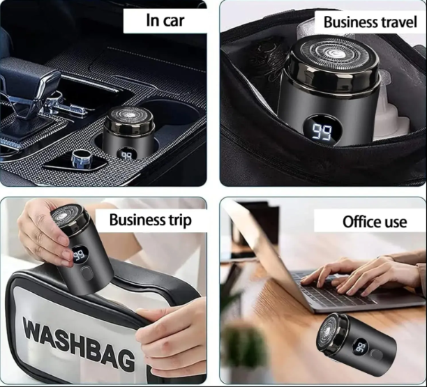 Smart Beard Trimmer with Easy Digital Display