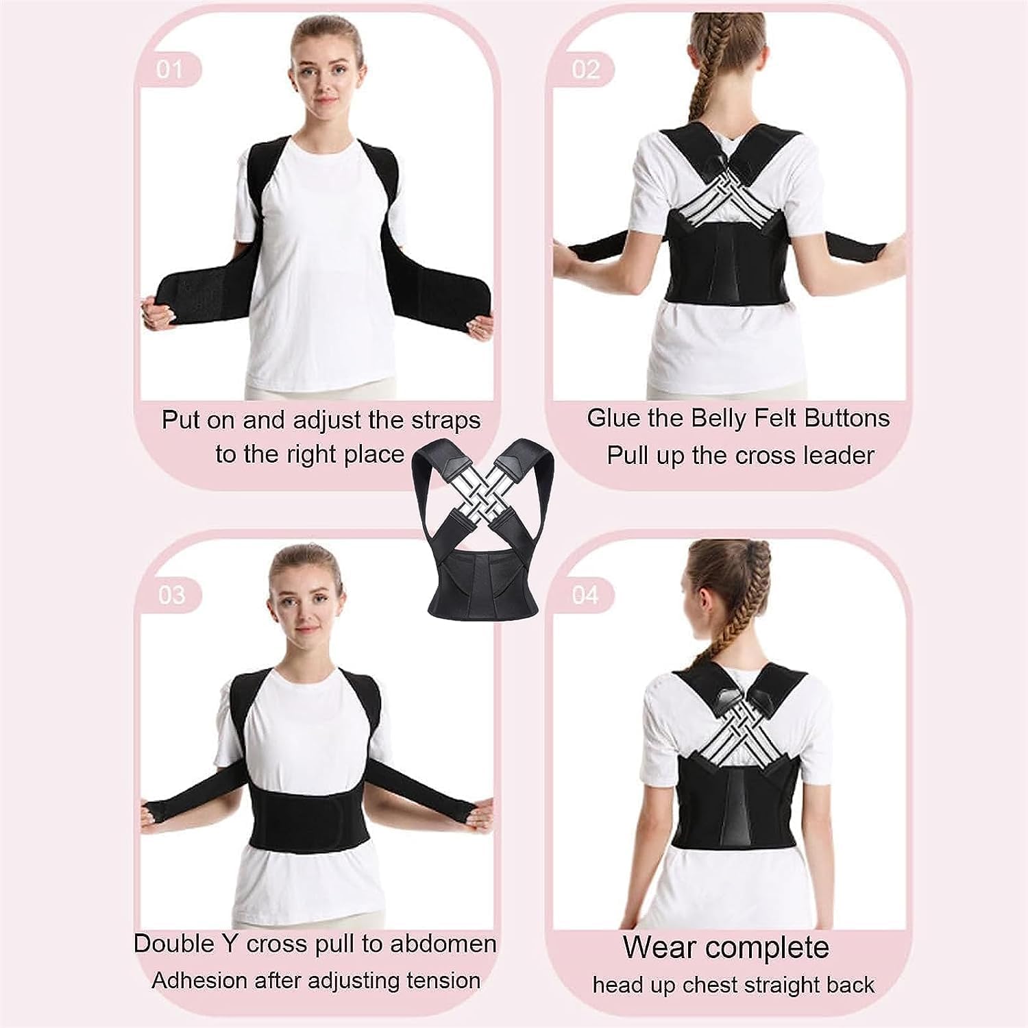 Posture Corrector for Comfortable, Confident Everyday Alignment