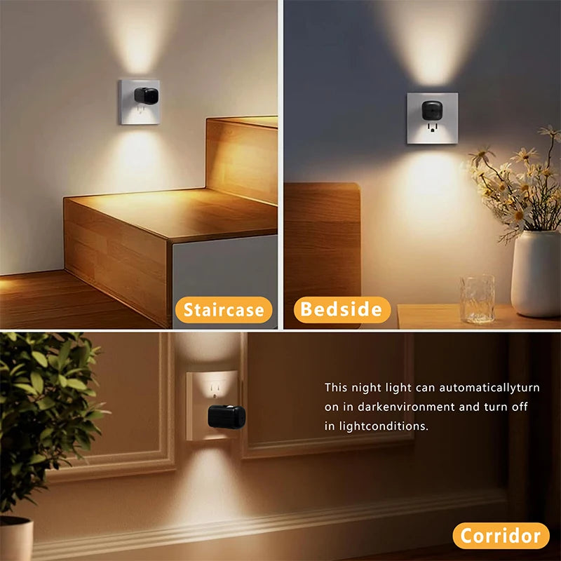 Mini Plug-In Night Lamp for Gentle Room Glow