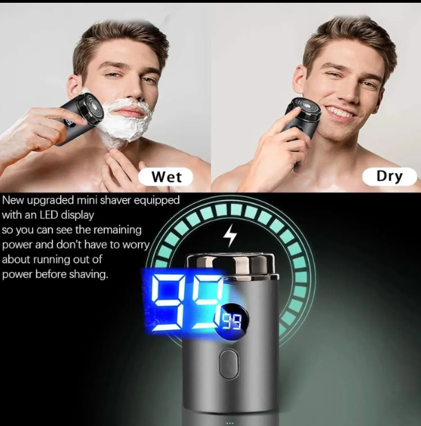 Smart Beard Trimmer with Easy Digital Display